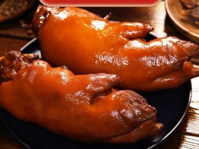 周钦公 青岛流亭酱卤猪蹄肉食春节 